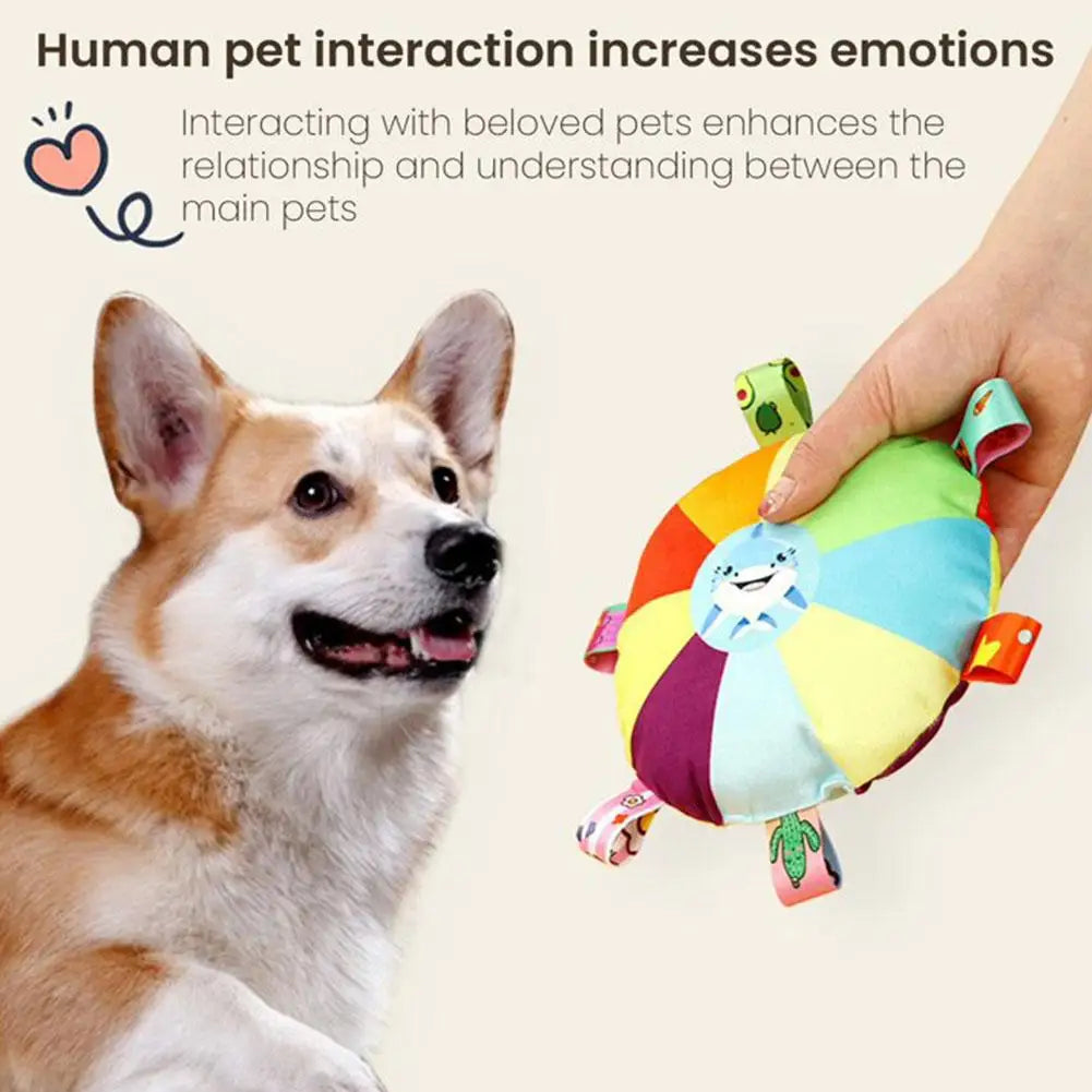 Durable Interactive Dog Toy (Sounds and Shake)