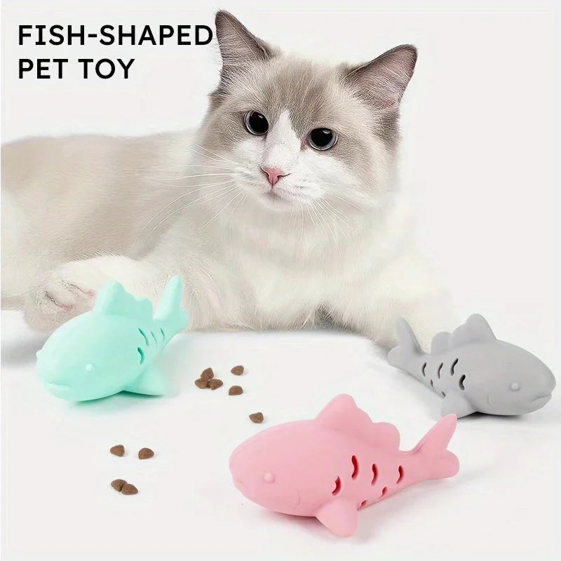 Interactive Cat & Dog Toy - Durable Bite-Resistant Design, Hiding Food & Grinding Teeth