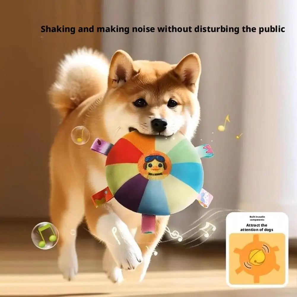 Durable Interactive Dog Toy (Sounds and Shake)