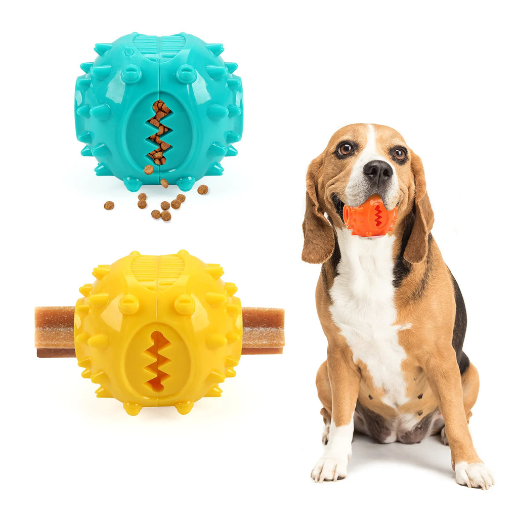 Dog Interactive Chew Treat Dispensing Ball