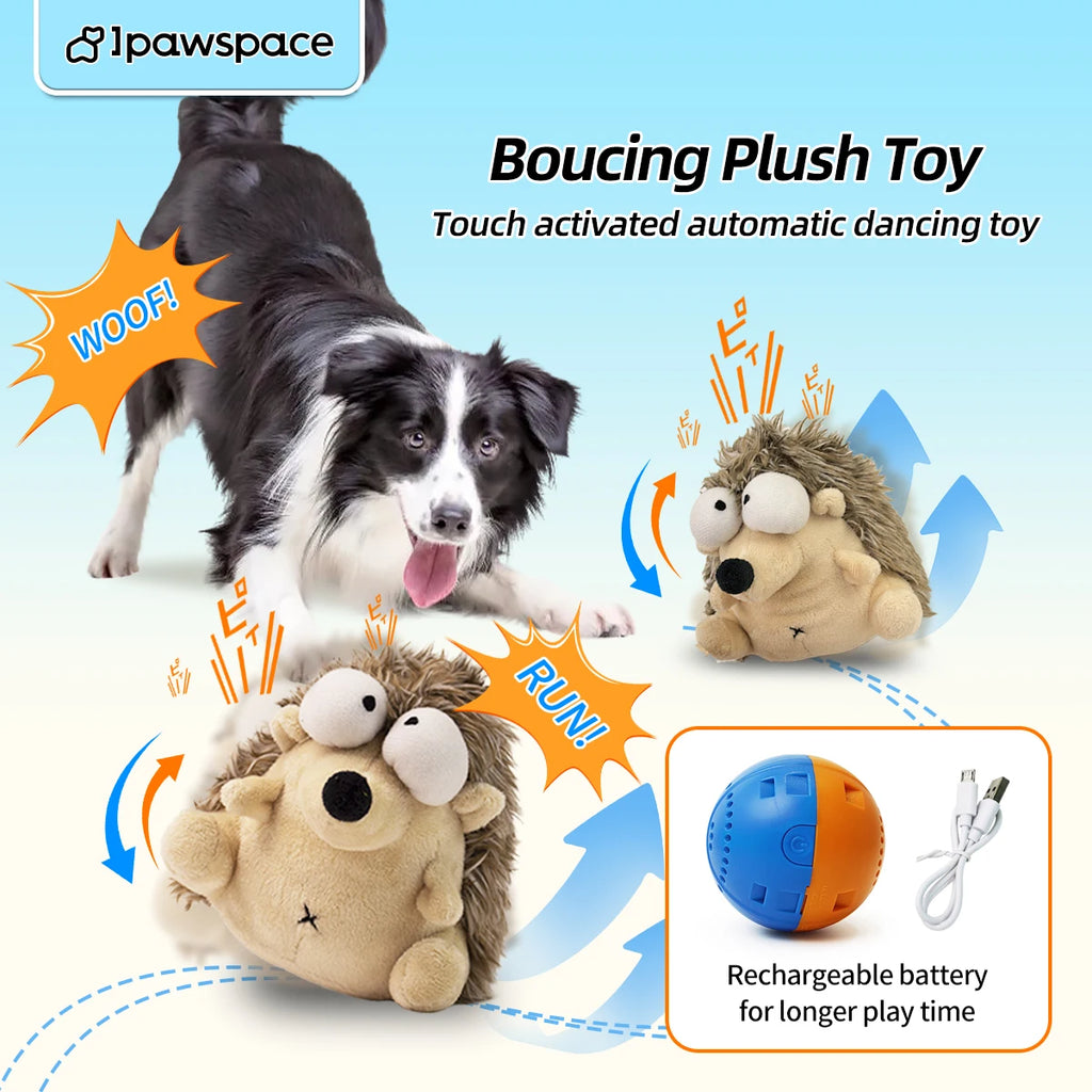 Interactive Dog Toy Plush Dog Toy  & Dancing Dog Toy Ball Dog Toy
