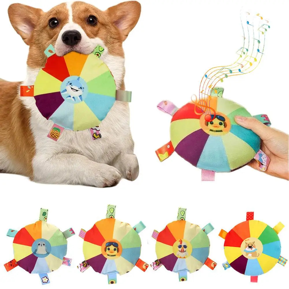 Durable Interactive Dog Toy (Sounds and Shake)