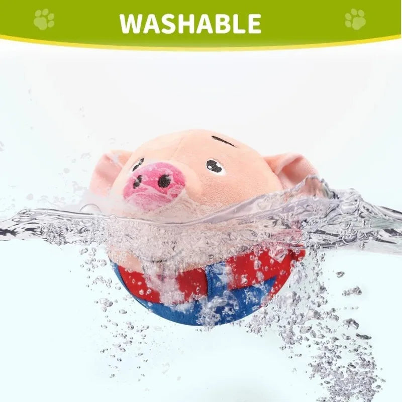 Cute Style Interactive Playing Dog Toy Cartoon Design Safe & Durable