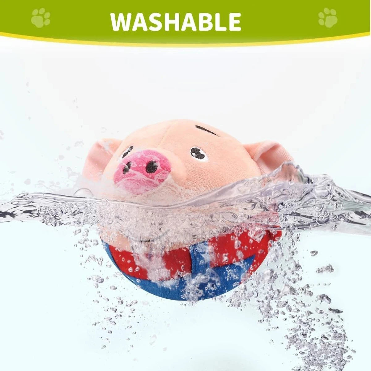 Cute Style Interactive Playing Dog Toy Cartoon Design Safe & Durable