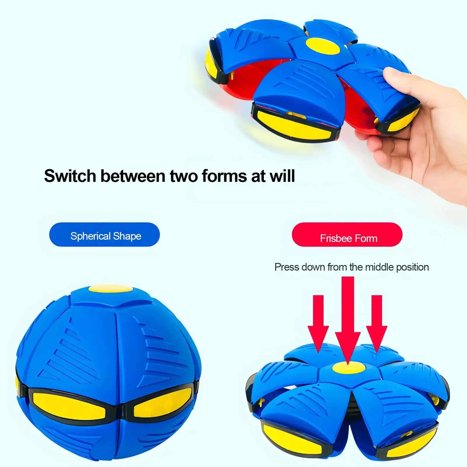 Magic Flying Saucer Dog Ball