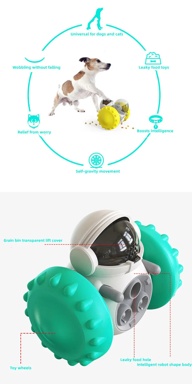 Dog Treat Toy for Small Dogs Interactive Pet Food Dispenser Puzzle