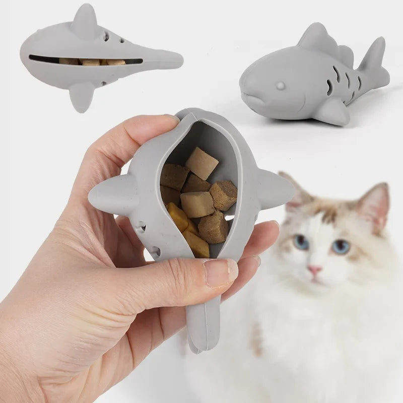 Interactive Cat & Dog Toy - Durable Bite-Resistant Design, Hiding Food & Grinding Teeth