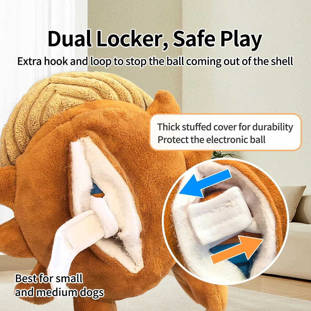 Interactive Dog Toy Plush Dog Toy  & Dancing Dog Toy Ball Dog Toy